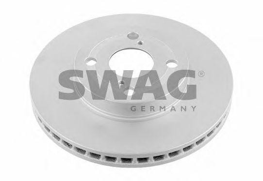 Тормозной диск 81 92 6185 SWAG