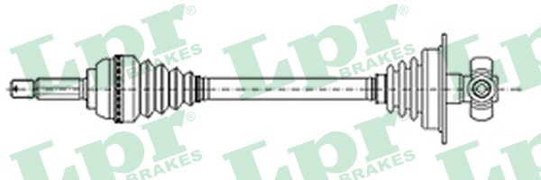 Приводной вал DS39148 LPR