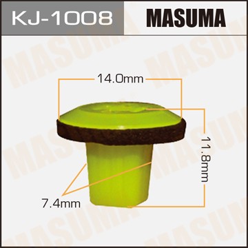 Клипса крепежная KJ1008 MASUMA
