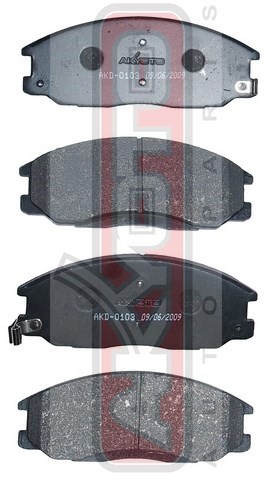 Колодки тормозные дисковые AKD-0103 AKYOTO