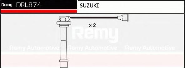 Ккомплект проводов зажигания DRL874 DELCO REMY