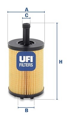 Масляный фильтр 25.023.00 UFI