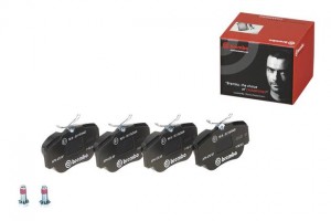 Комплект тормозных колодок, диско P50011 BREMBO