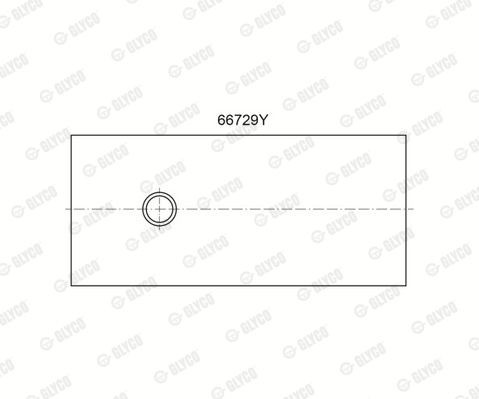 Подшипник 66729Y GLYCO