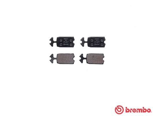 Комплект тормозных колодок, диско P61002 BREMBO