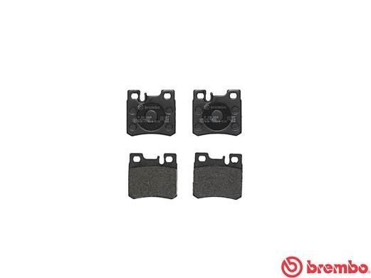 Комплект тормозных колодок, диско P50009 BREMBO