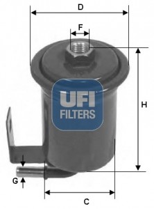 Топливный фильтр 3175200 UFI
