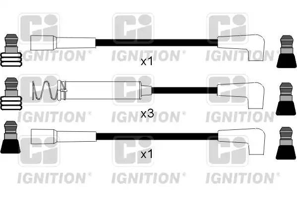 Ккомплект проводов зажигания XC237 QUINTON HAZELL