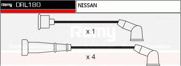 Ккомплект проводов зажигания DRL180 DELCO REMY