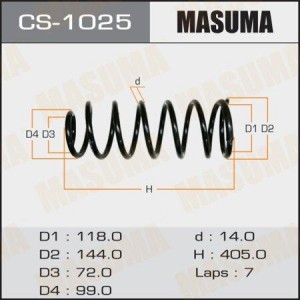 Пружина подвески CS-1025 MASUMA