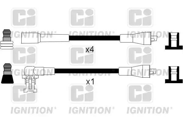 Ккомплект проводов зажигания XC800 QUINTON HAZELL