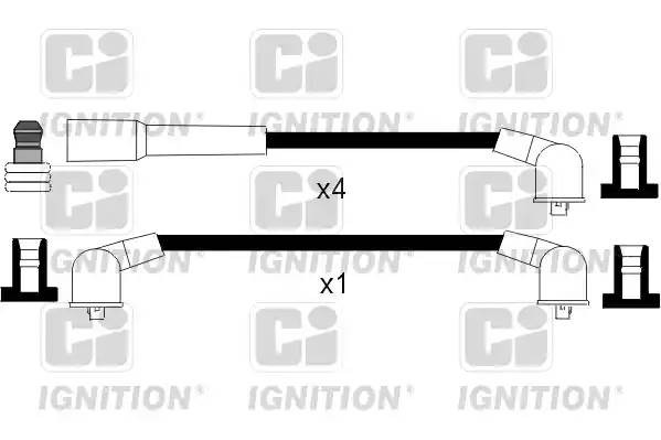 Ккомплект проводов зажигания XC903 QUINTON HAZELL