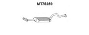 Средний глушитель выхлопных газов MT75259 VENEPORTE