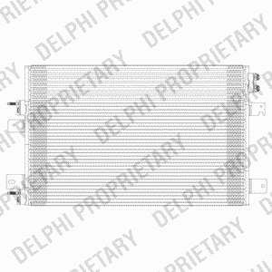 Конденсатор, кондиционер TSP0225601 DELPHI
