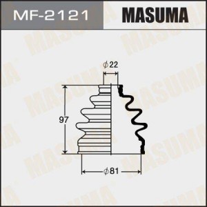 Пыльник ШРУСа MF-2121 MASUMA