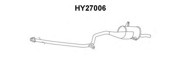 Глушитель выхлопных газов конечный HY27006 VENEPORTE