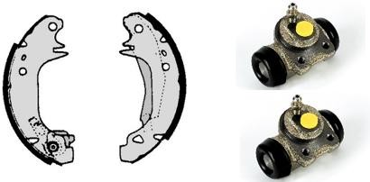 Комплект тормозных колодок H 61 040 BREMBO