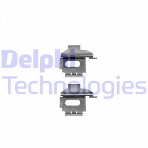 Комплектующие, колодки дискового тормоза LX0370 DELPHI