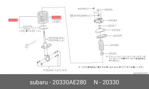Деталь 20330AE280 SUBARU
