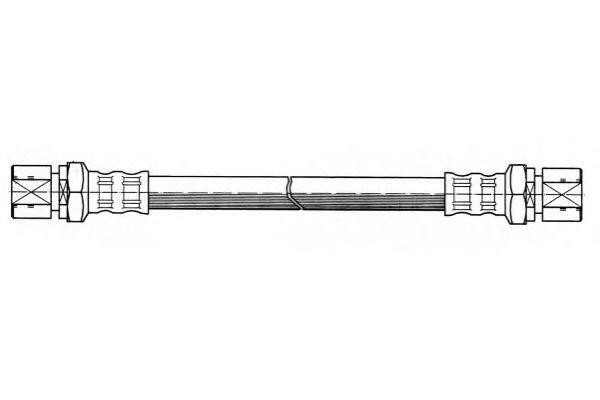 Тормозной шланг FHY2051 FERODO