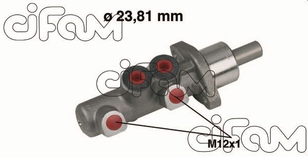 Главный тормозной цилиндр 202-367 CIFAM