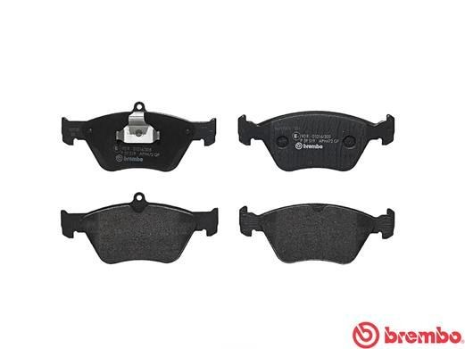 Комплект тормозных колодок, диско P 59 019 BREMBO