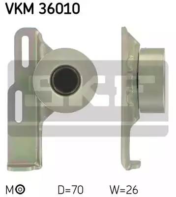 Натяжной ролик, поликлиновой  ремень VKM36010 SKF