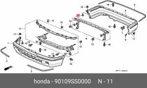 Деталь 90109SS0000 HONDA