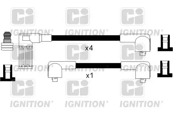 Ккомплект проводов зажигания XC519 QUINTON HAZELL