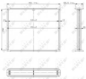 Интеркулер 30129 NRF