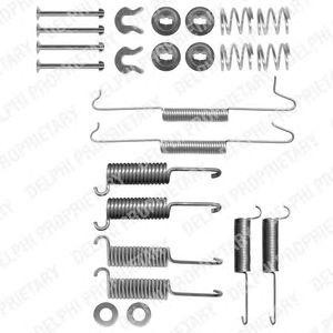 Комплектующие, тормозная колодка LY1151 DELPHI