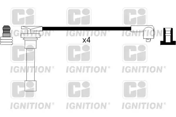 Ккомплект проводов зажигания XC665 QUINTON HAZELL