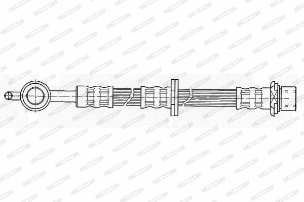 Тормозной шланг FHY2333 FERODO