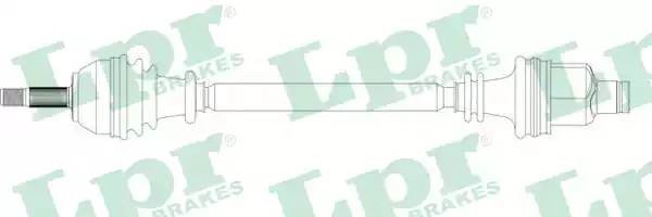 Приводной вал DS39137 LPR