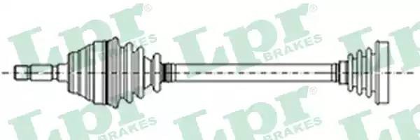 Приводной вал DS20195 LPR