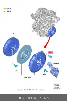 Деталь 1 489 152 FORD