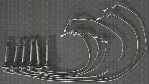 Ккомплект проводов зажигания 88607205 TRISCAN