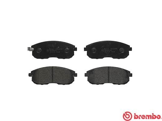 Комплект тормозных колодок, диско P56021 BREMBO