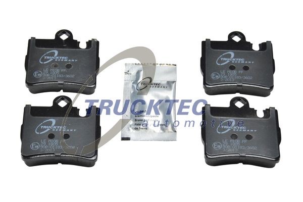 Комплект тормозных колодок, диско 02.35.110 TRUCKTEC