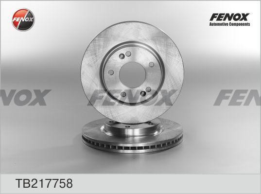 Диск тормозной TB217758 FENOX