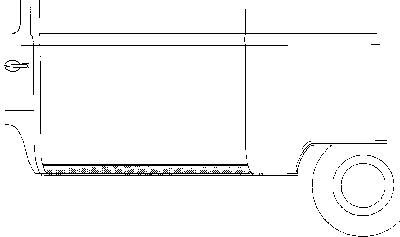 Боковина 585101 VAN WEZEL