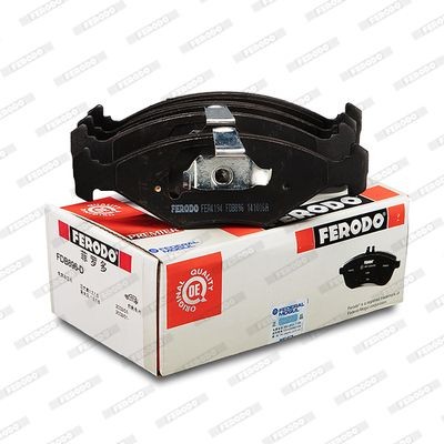Комплект тормозных колодок, диско FSL142 FERODO