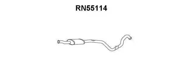 Предглушитель выхлопных газов RN55114 VENEPORTE