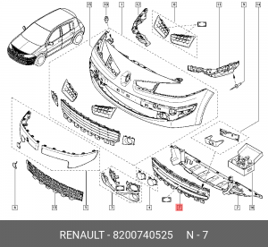 Деталь 8200740525 RENAULT