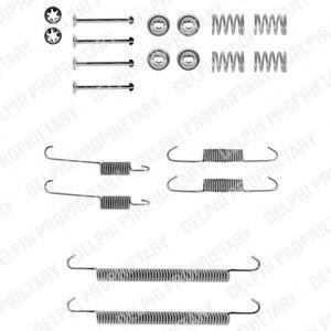 Комплектующие, тормозная колодка LY1132 DELPHI