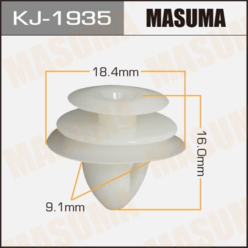 Клипса крепежная KJ1935 MASUMA
