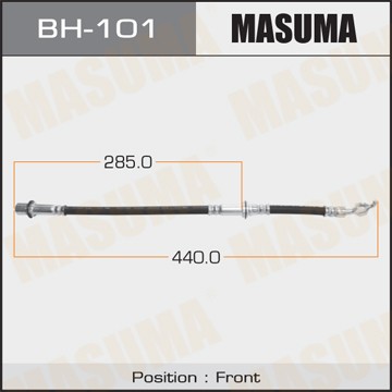 Шланг тормозной BH101 MASUMA