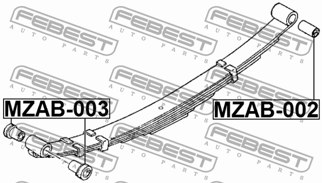 Деталь MZAB-002 FEBEST