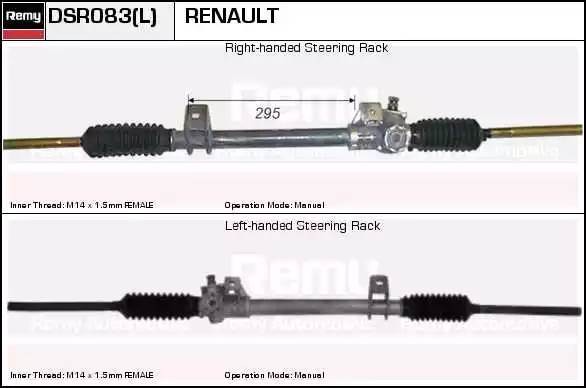 Рулевой механизм DSR083L DELCO REMY