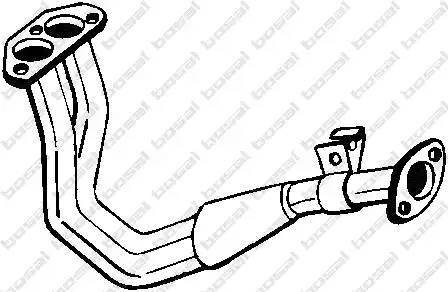 Выпускной трубопровод 782301 BOSAL